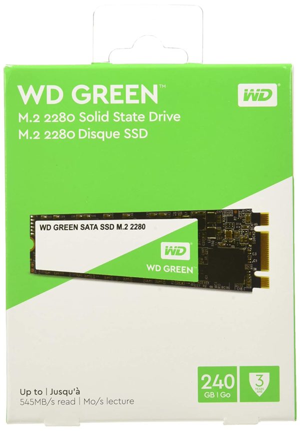 WD 240GB Green M.2 Solid State Drive (SSD)