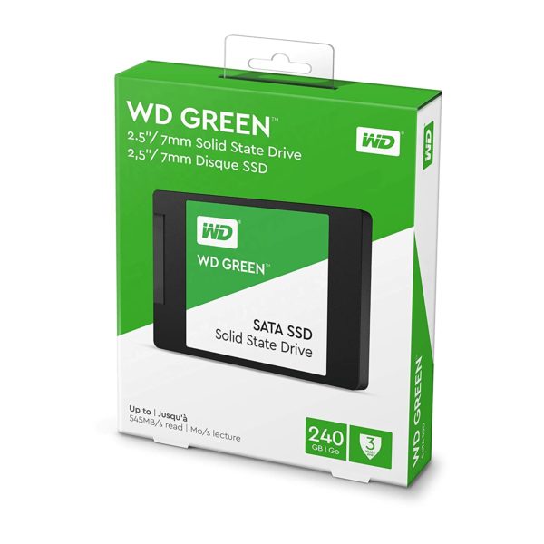 WD 240GB Green Sata Solid State Drive (SSD)