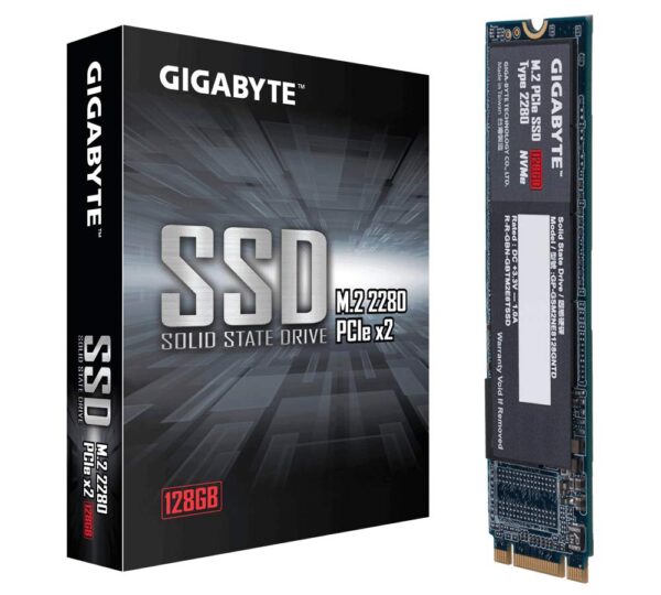 Gigabyte 128GB NVME Solid State Drive (SSD)