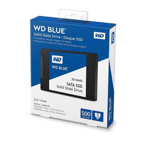 WD 500GB Blue Sata Solid State Drive (SSD)