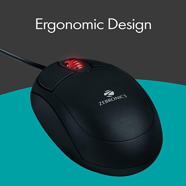 Zebronics Zeb-Rise Wired Mouse
