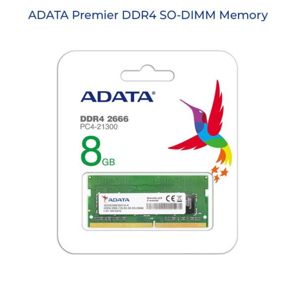 Adata 8GB DDR4 2666MHz Laptop Ram