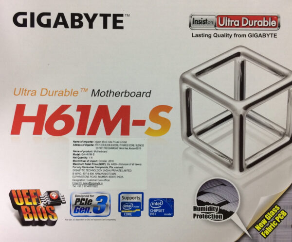 Gigabyte H61M-S Motherboard