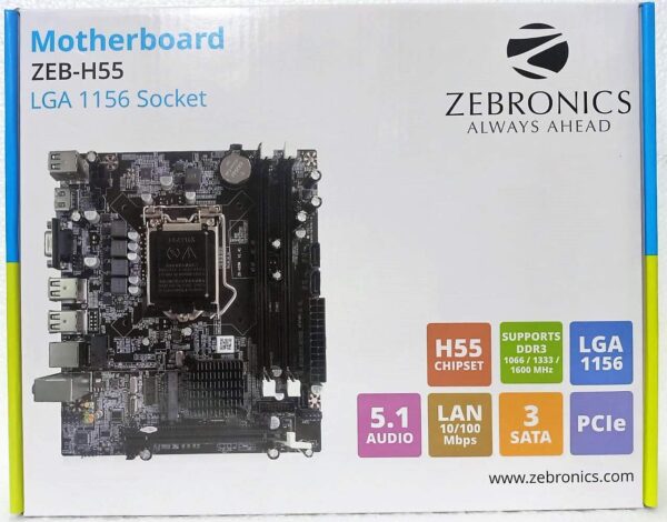 Zebronics ZEB-H55 Motherboard