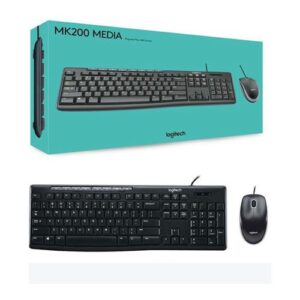 Logitech MK200 Wired Keyboard and Mouse Combo