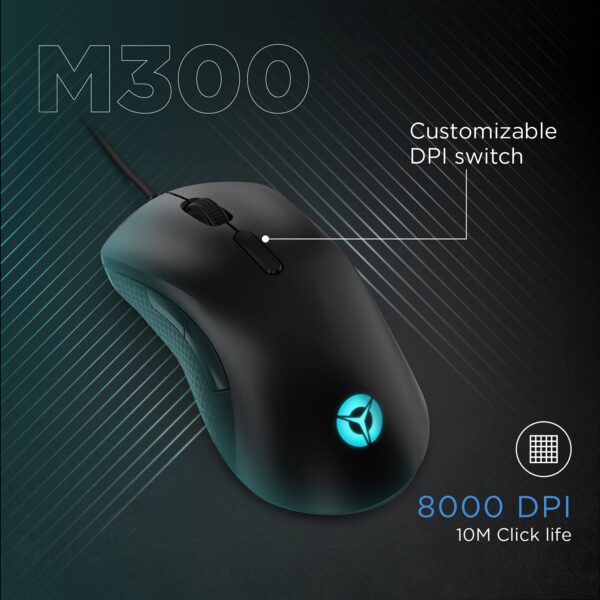 Lenovo Legion M300 RGB Gaming Wired Mouse