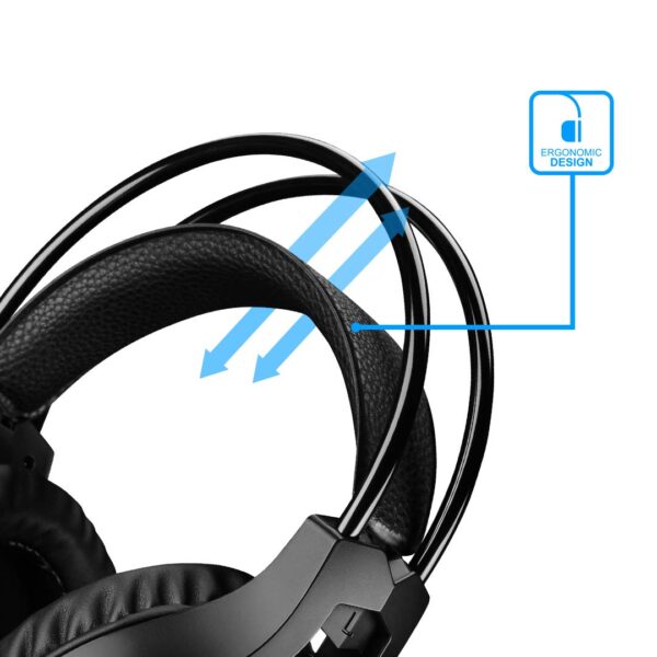 ANT ESPORTS H570 Wired USB Headphone with Mic
