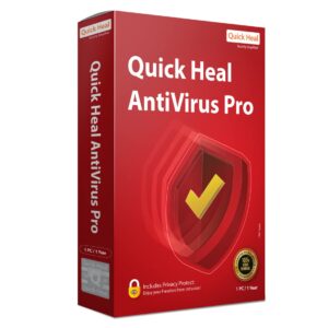 Quick Heal Antivirus PRO 3 PC - 1 YEAR