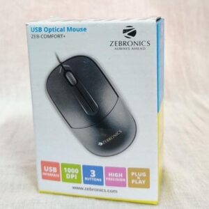 Zebronics Zeb-Comfort Wired Mouse