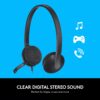Logitech H340 Wired USB Headphone with Mic