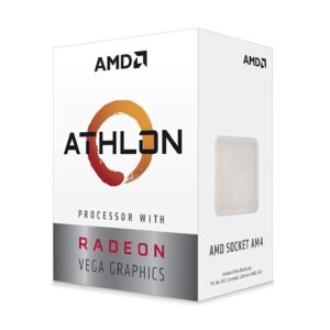 AMD Ryzen Athlon 3000G with Radeon Vega 3 Graphics Processor (OEM)