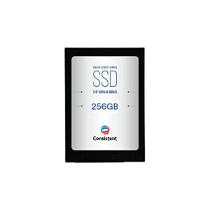 Consistent 256GB Sata Solid State Drive (SSD)