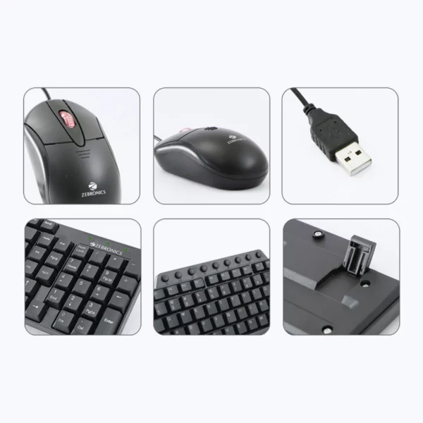 Zebronics Judwaa 555 Wired Keyboard and Mouse Combo