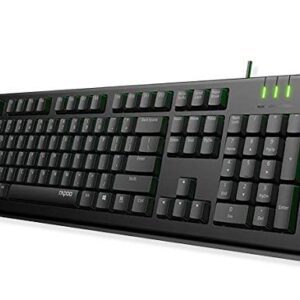 Rapoo NK1800 Spill Resistance Wired Gaming Keyboard