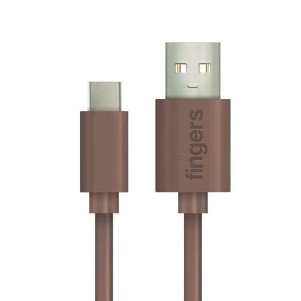 Fingers Type - C Mobile Cable With Fast Charging (upto 3.0A) and Data Transfer