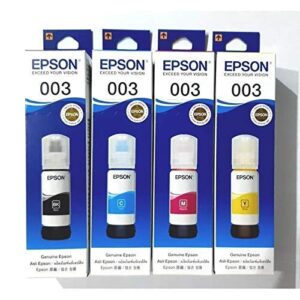 Epson 003 Ink Bottle (BK+C+M+Y)(4 Bottle Combo)