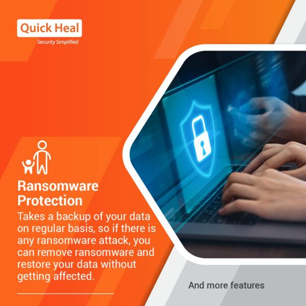Quick Heal Internet Security 3 PC - 1 Year