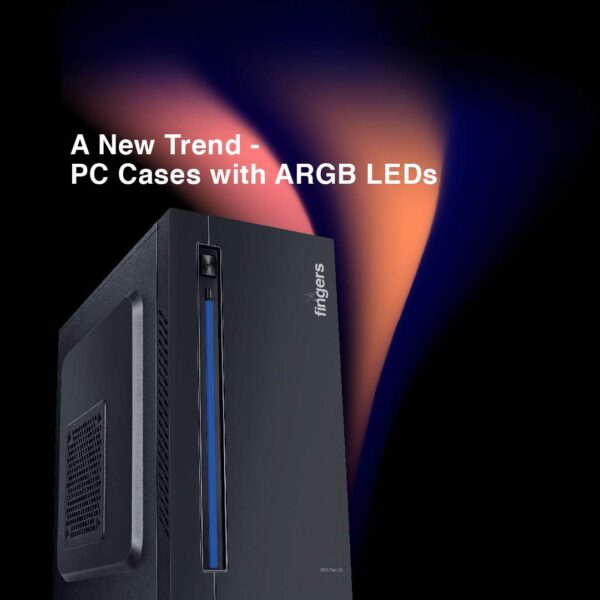 Fingers RGB-Flow India's First Micro ATX Cabinet with ARGB LEDs