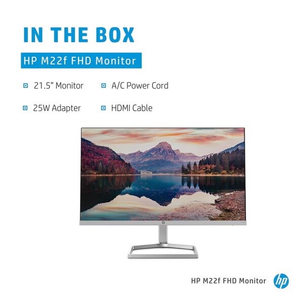 HP 21.5Inch HDMI IPS Monitor (M22F)