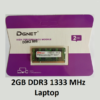 DGnet 2GB DDR3 1333MHz Laptop Ram