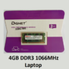 DGnet 4GB DDR3 1066MHz Laptop Ram