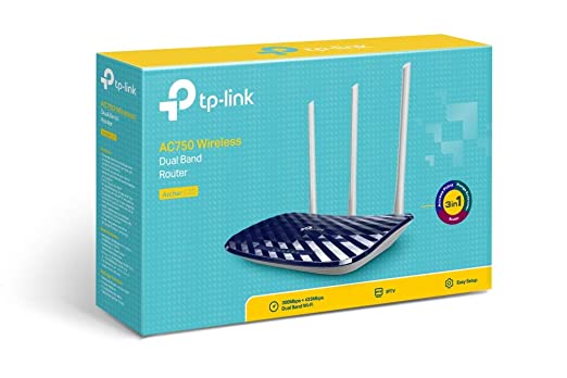 TP-Link Archer C20 AC750 Dual Band Wireless Router