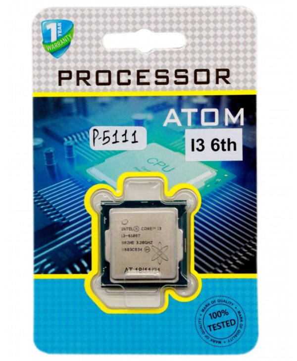 Core i3 6th Generation Processor (Packed)