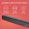 Artis BT-X5 60w 2.0 Bluetooth 5.0 Home Theatre Soundbar with Built in Amplifier, 3 EQ Presets, 4 Driver units, 2 Passive Radiators