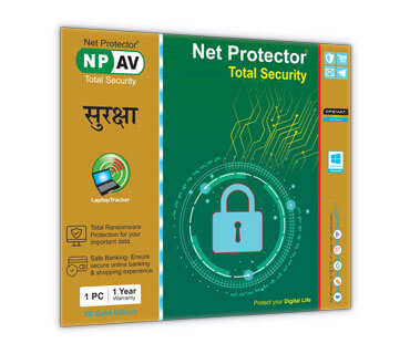 NPAV Net Protector Total Security Antivirus 1 Pc - 1 Year (With CD)