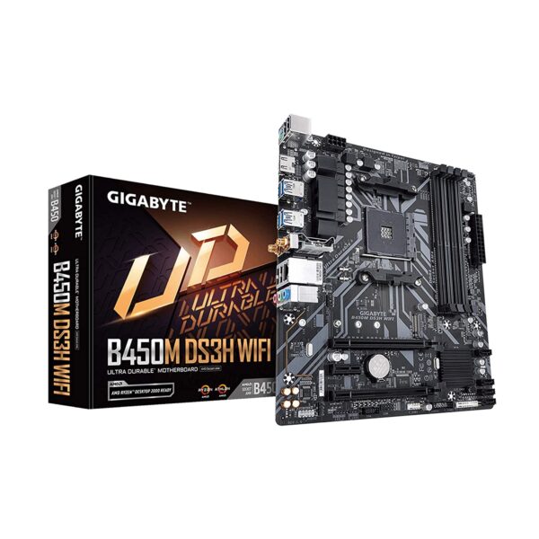 Gigabyte B450M DS3H WI-FI Motherboard