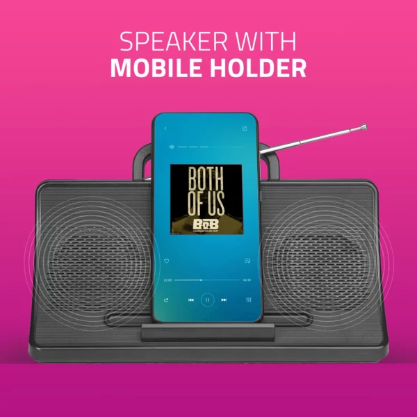 Artis BT15 Wireless Bluetooth Speaker With Mobile Holder