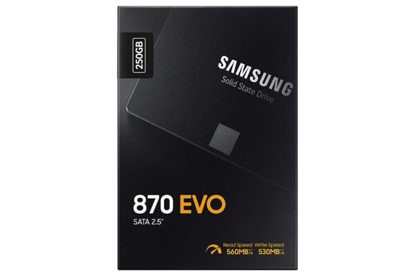 Samsung 250GB 870 EVO Sata Solid State Drive (SSD)