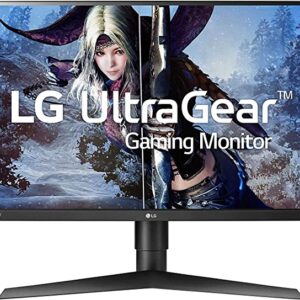 LG 27Inch HDMI QHD Ultragear Gaming Monitor, Height Adjust & Pivot Stand (27GL850)