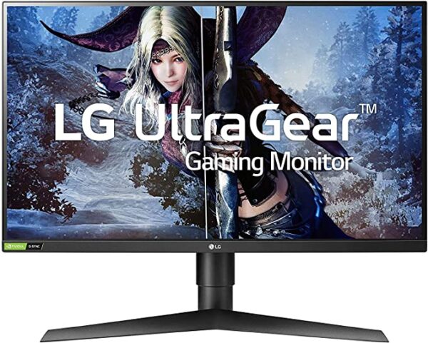 LG 27Inch HDMI QHD Ultragear Gaming Monitor, Height Adjust & Pivot Stand (27GL850)