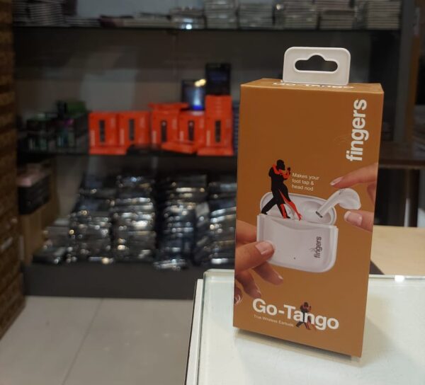 Fingers Go-Tango True Wireless Earbuds | 18 Hours Playback | Sweat Proof | Smart Touch Controls