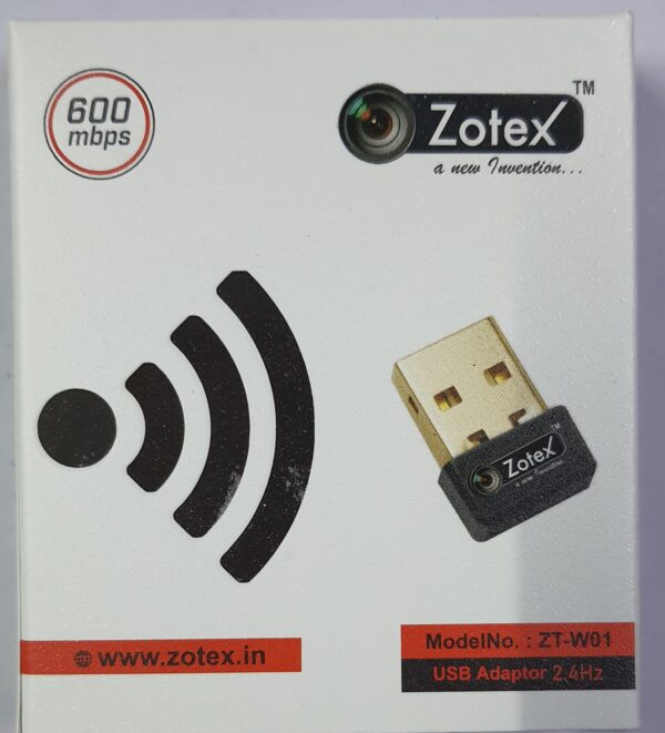 Zotex WIFI USB Adapter (ZT-W01)