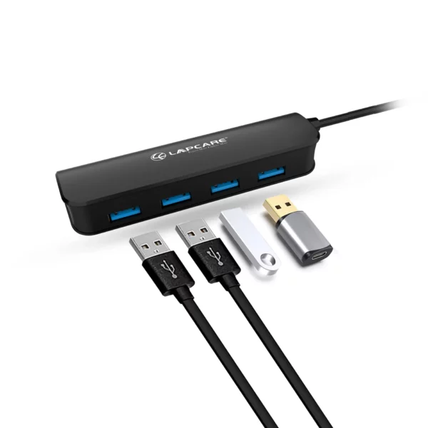 Lapcare USB 3.0 4 Port Hub with 30cm Cable