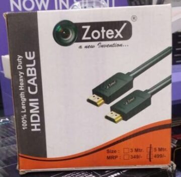 Zotex 1.5mtr HDMI Cable