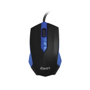 Foxin Smart Blue Wired Mouse