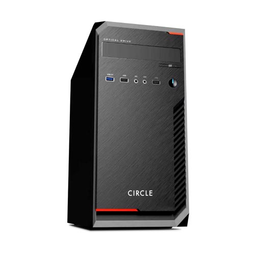Circle Allure A2 3.0 Micro ATX Cabinet With SMPS