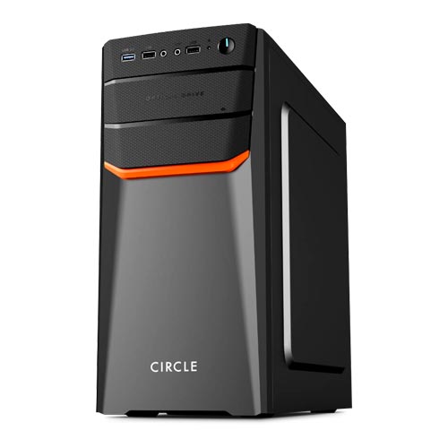 Circle Allure A3 3.0 Micro ATX Cabinet With SMPS