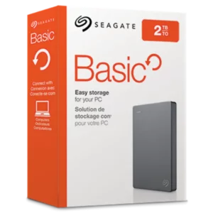 Seagate 2TB Basic External Hard Drive