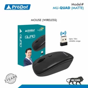 Prodot Quad USB Wireless Optical Mouse