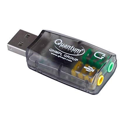 Quantum QHM-623 USB Sound Card for All Computer/PC/Laptop