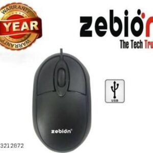 Zebion Elfin USB Wired Optical Mouse