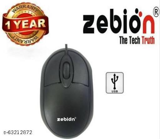 Zebion Elfin USB Wired Optical Mouse