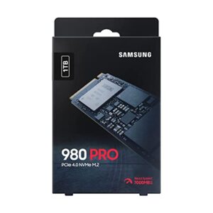 Samsung 980 Pro 1TB NVMe Solid State Drive (SSD)