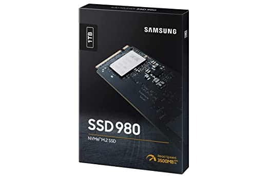 Samsung 980 1TB NVMe Solid State Drive (SSD)