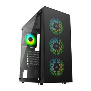 ANT ESPORTS ICE-110 Mid Tower RGB Cabinet
