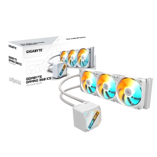 Gigabyte GAMING 360 ARGB ICE AIO CPU Cooler – GP-GIGABYTE GME 360I